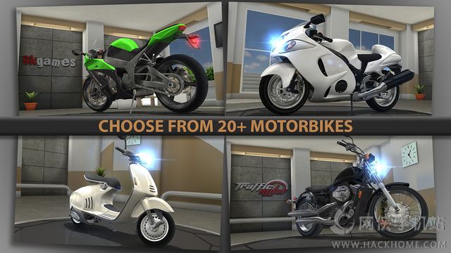 traffic rider游戏ios版官方最新版（公路骑手）