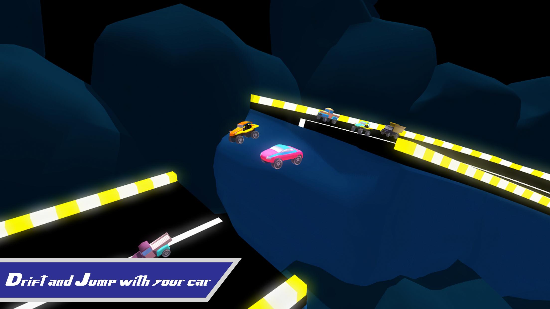 夜间赛车3D解锁关卡版