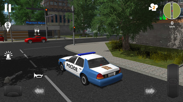 警车模拟3d