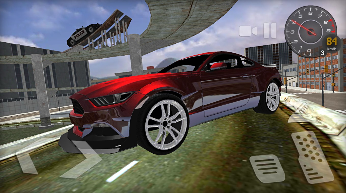 野马汽车漂移模拟器（Mustang Car Drift Simulator）