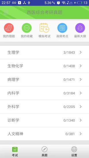 西医综合考研真题app最新版