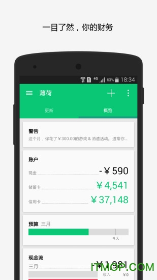 薄荷记账app
