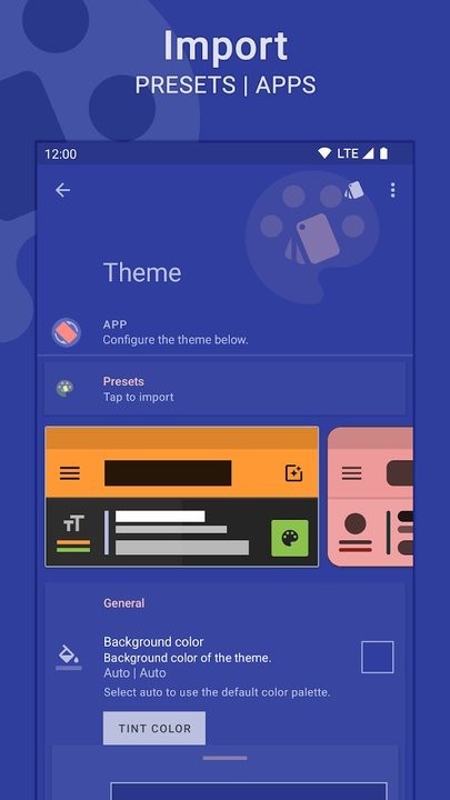 Palettes app