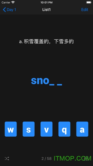 list背单词app
