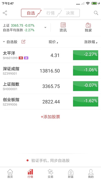 太平洋证券太牛证券