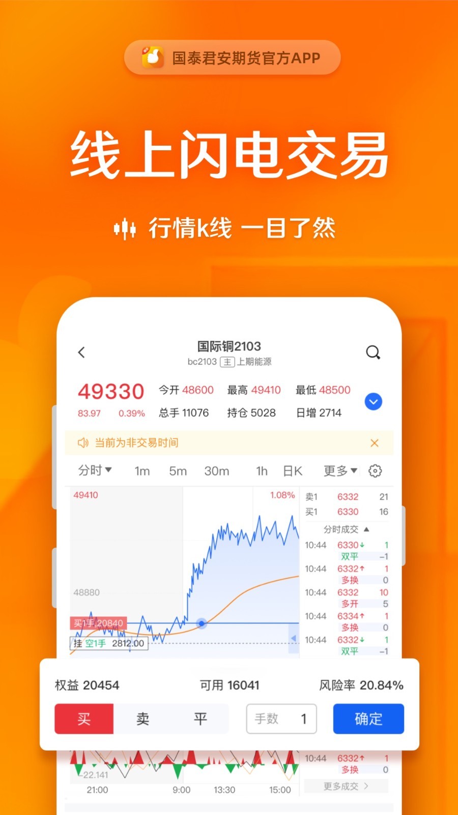 国泰君安期货交易软件手机版app