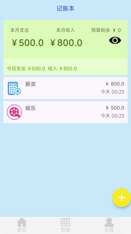 橙子记账软件