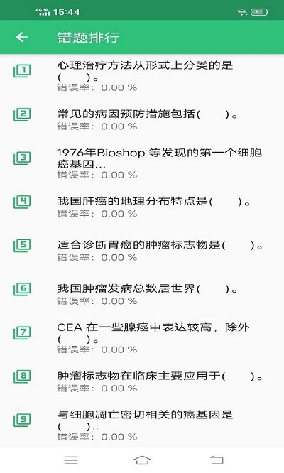 肿瘤放射治疗学主治医师app