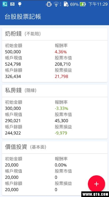台股股票记帐