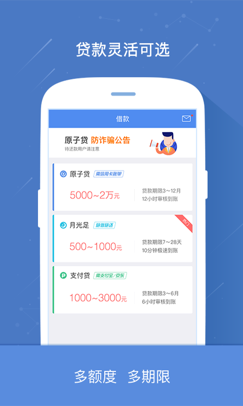 原子贷月光足