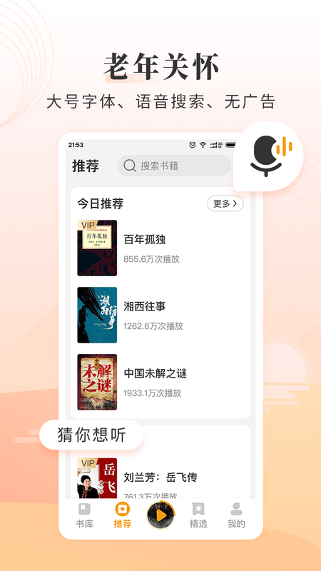懒人听书大字版