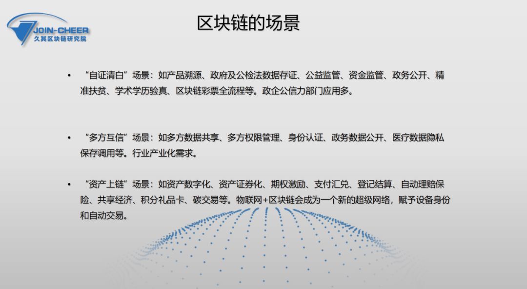 中国政务区块链中的场景与意义