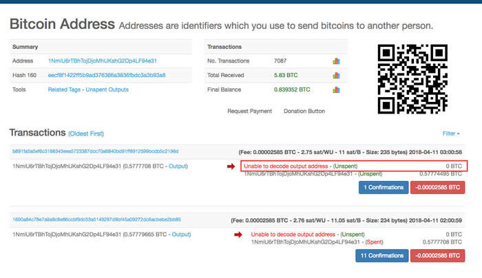如何使用 BTC 区块浏览器 blockchain.info 查询 BTC 交易信息?-第6张图片-芝麻交易所下载