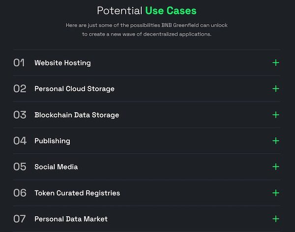 binanceBNB发表新链BNB Greenfield 进军Web3去中心化储存-第2张图片-芝麻交易所下载