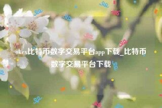 oke官网下载-oke比特币数字交易平台app下载