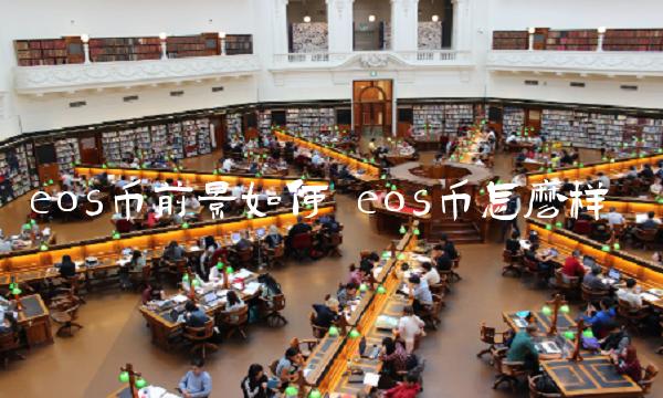 eos币前景如何-第1张图片-芝麻交易所下载