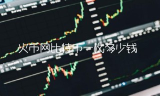 火币网比特币一枚多少钱