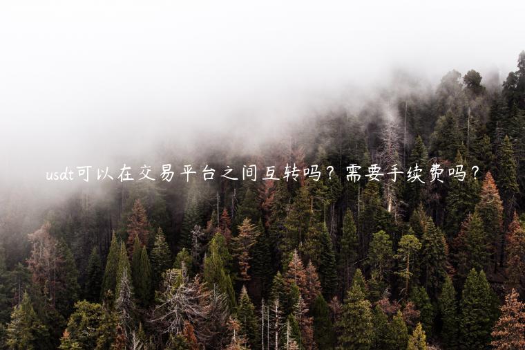 usdt可以在交易平台之间互转吗？需要手续费吗？-第1张图片-芝麻交易所下载