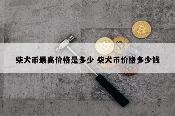 柴犬币最高涨到多少 柴犬币最新行情-第1张图片-芝麻交易所下载