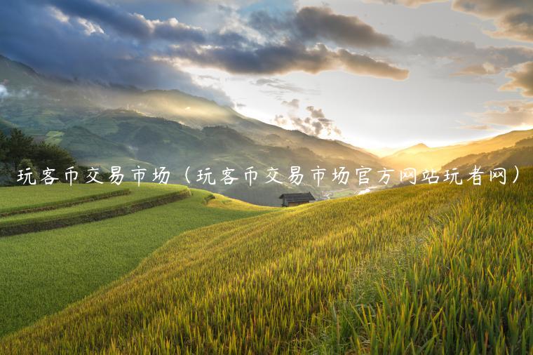 玩客币交易市场（玩客币交易市场官方网站玩者网）-第1张图片-芝麻交易所下载