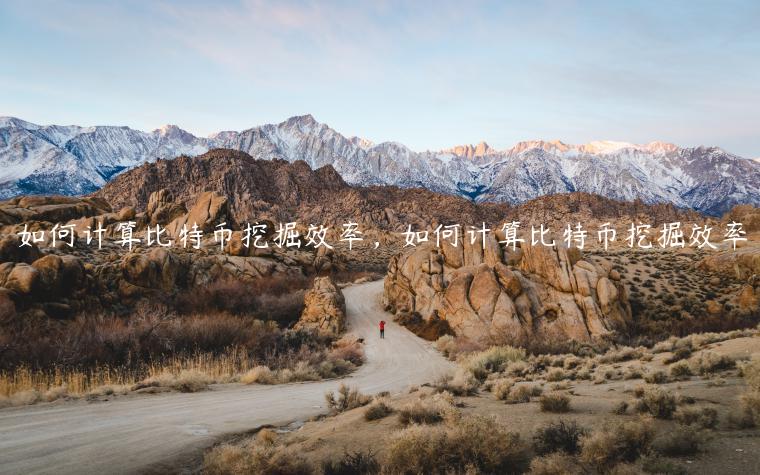 如何计算比特币挖掘效率，如何计算比特币挖掘效率-第1张图片-芝麻交易所下载