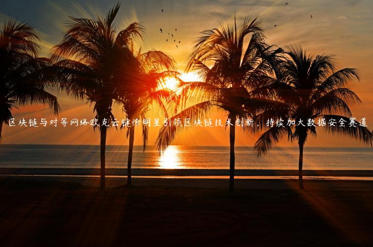 区块链与对等网络欧克云链徐明星引领区块链技术创新，持续加大数据安全赛道-第1张图片-芝麻交易所下载