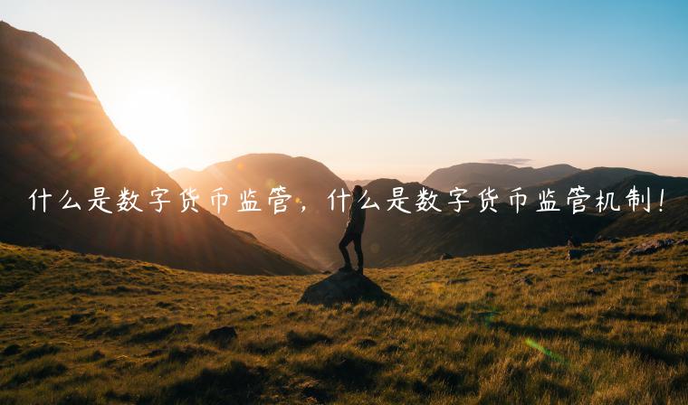 什么是数字货币监管，什么是数字货币监管机制！-第1张图片-芝麻交易所下载