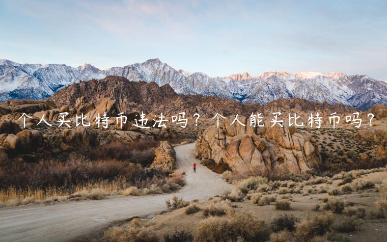 个人买比特币违法吗？个人能买比特币吗？-第1张图片-芝麻交易所下载