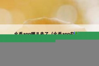 火币app哪儿去了（火币app在哪下）