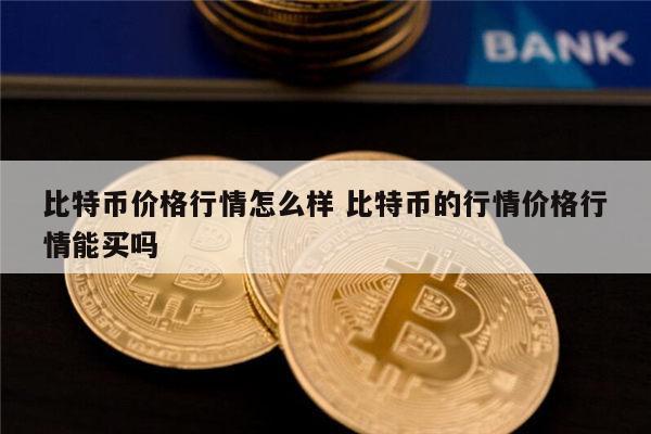 比特币价格行情怎么样 比特币能买吗-第1张图片-芝麻交易所下载