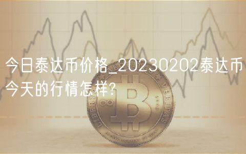 今日泰达币价格_20230202泰达币今天的行情怎样?-第1张图片-芝麻交易所下载
