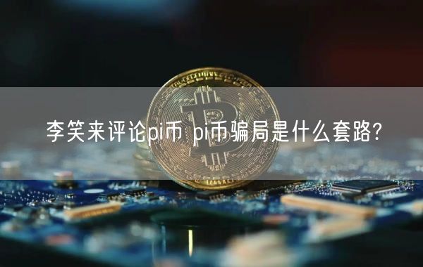 李笑来评论pi币 pi币骗局是什么套路?-第1张图片-芝麻交易所下载