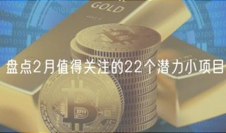 盘点2月值得关注的22个潜力小项目