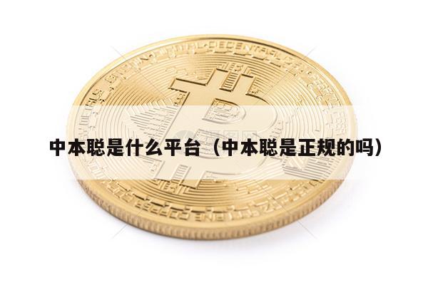 中本聪是什么平台（中本聪是正规的吗）-第1张图片-欧意易易下载