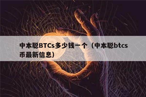 中本聪BTCs多少钱一个（中本聪btcs币最新信息）-第1张图片-欧意易易下载