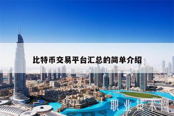比特币交易平台汇总的简单介绍-第1张图片-芝麻交易所下载