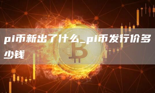 pi币新出了什么_pi币发行价多少钱