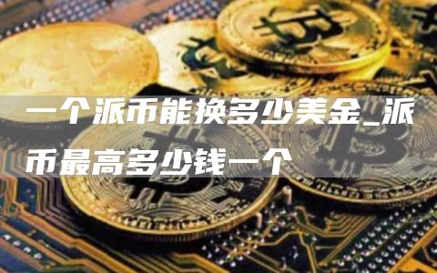 一个派币能换多少美金_派币最高多少钱一个