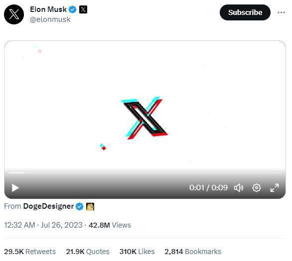 马斯克引发市场轰动 狗狗币闻讯一度跳涨逾10%-第1张图片-欧意易易下载 马斯克引发市场轰动 狗狗币闻讯一度跳涨逾10%-第1张图片-欧意易易下载