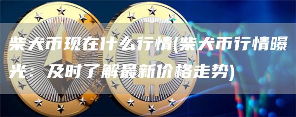 柴犬币现在什么行情 - 柴犬币行情曝光：及时了解最新价格走势