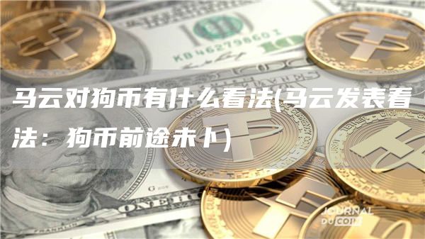 马云对狗币有什么看法 - 马云发表看法：狗币前途未卜