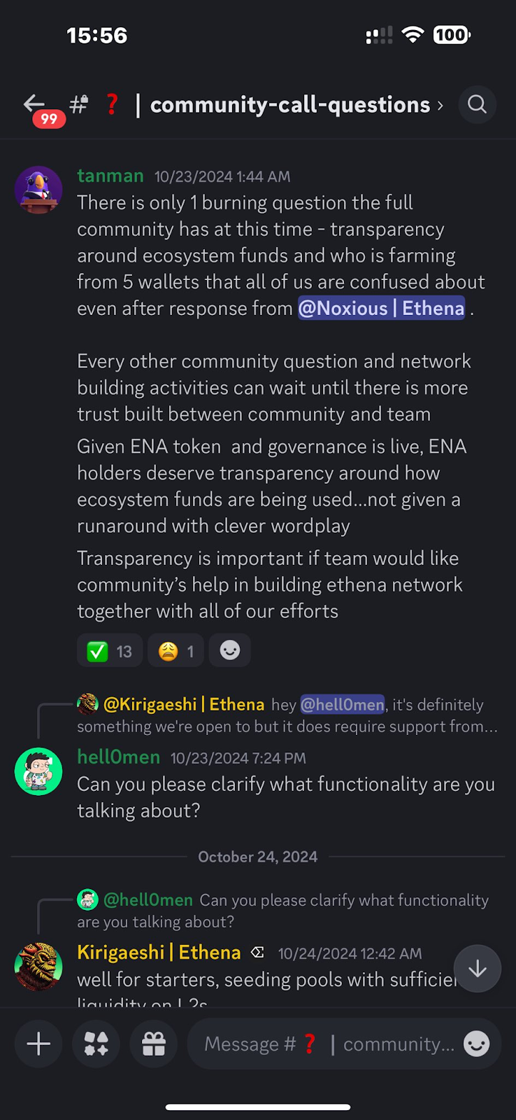 Ethena团队遭“诚信”危机，使用1.8亿枚ENA赚取Sats意在稀释奖励？-第9张图片-芝麻交易所下载
